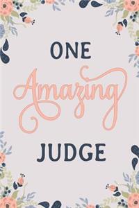 One Amazing Judge