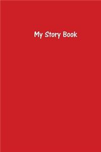 My Story Book - Create Your Own Picture Book in Red