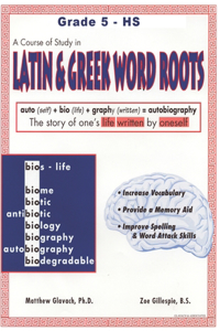 Course of Study in LATIN AND GREEK WORD ROOTS, Grade 5 - HS