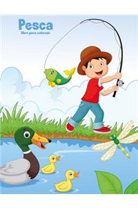 Pesca libro para colorear 1