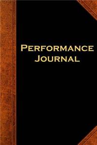 Performance Journal Vintage Style