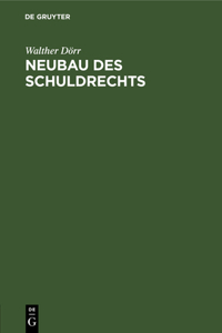 Neubau Des Schuldrechts