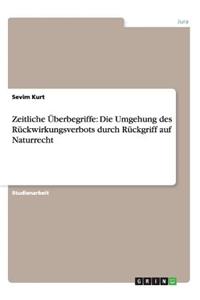 Zeitliche Überbegriffe