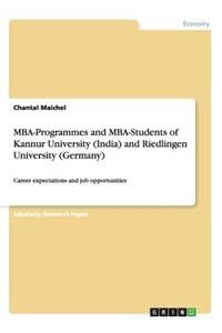 MBA-Programmes and MBA-Students of Kannur University (India) and Riedlingen University (Germany)