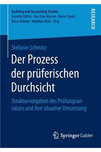 Der Prozess der prüferischen Durchsicht