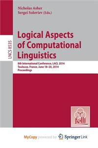 Logical Aspects of Computational Linguistics