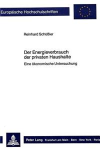 Der Energieverbrauch Der Privaten Haushalte