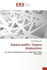 Espace Public / Espace Déducation