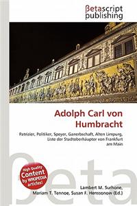 Adolph Carl Von Humbracht