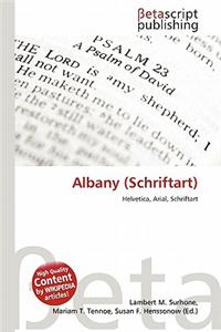 Albany (Schriftart)