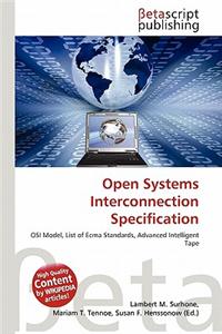 Open Systems Interconnection Specification