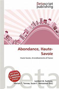Abondance, Haute-Savoie