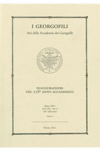I Georgofili. Atti Della Accademia Dei Georgofili
