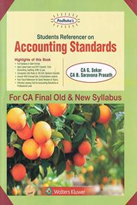 PADHUKA'S STUDENTS REFERENCER ON ACCOUNTING STANDARD/8ED