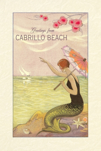 Vintage Lined Notebook Greetings from Cabrillo Beach