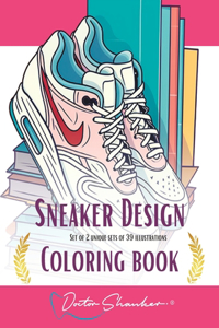 39 Sneaker Design Coloring Book