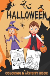 Halloween Coloring & Activity Book