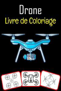 Drone Livre de coloriage