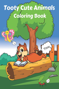 Tooty Cute Animals Coloring Book