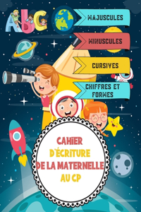 Cahier d'écriture de la maternelle au CP