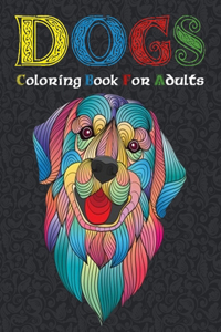 Dogs Coloring book for Adults