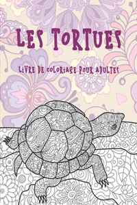 Les tortues - Livre de coloriage pour adultes