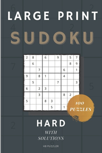 Large Print Sudoku