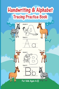 Handwriting & Alphabet Tracing Practice Book For Kids