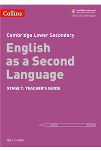 Collins Cambridge Checkpoint English as a Second Language - Cambridge Checkpoint English as a Second Language Teacher Guide Stage 7