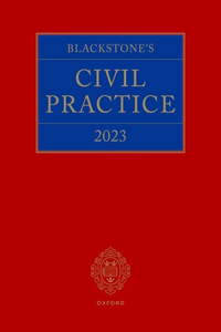 Blackstone's Civil Practice 2023