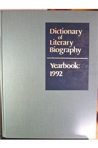 Dictionary of Literary Biography Yearbook