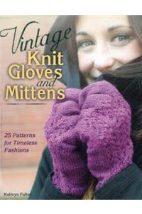 Vintage Knit Gloves and Mittens