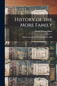 History of the More Family