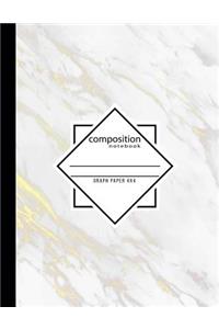Composition Notebook Graph Paper 4x4