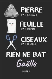 Rien ne bat Gaëlle - Notes