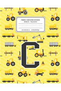 Primary Composition Notebook Grades K-2 Story Journal C