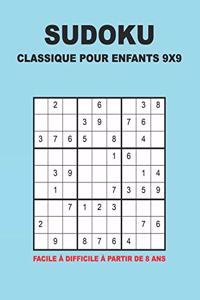 Sudoku Classique Pour Enfants 9x9 - Facile à difficile à partir de 8 ans