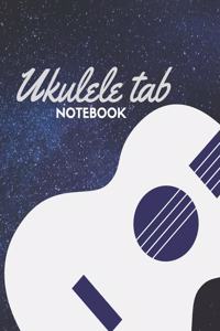 Ukulele Tab Notebook