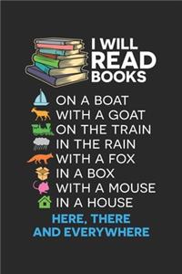 I will read books