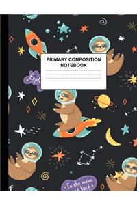 Primary Composition Notebook