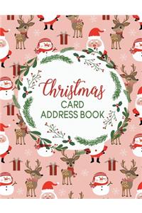 Christmas Card Address Book