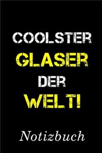 Coolster Glaser Der Welt Notizbuch