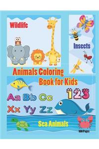 Animals Coloring Book for Kids