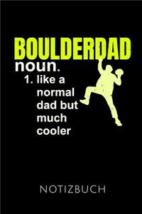 Boulderdad Notizbuch