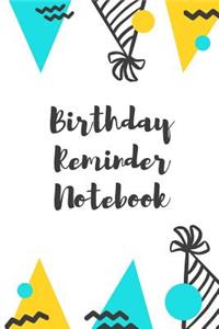Birthday Reminder Notebook