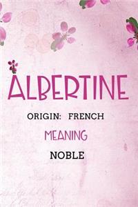 Albertine French Noble