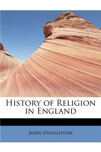 History of Religion in England