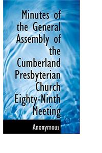 Minutes of the General Assembly of the Cumberland Presbyterian Church Eighty-Ninth Meeting
