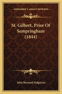 St. Gilbert, Prior of Sempringham (1844)