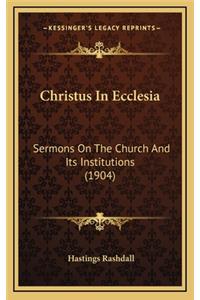 Christus in Ecclesia